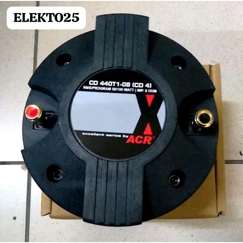 DRIVER TWEETER ACR EXCELLENT CD 440T1-08 (CD 4) 100 Watt