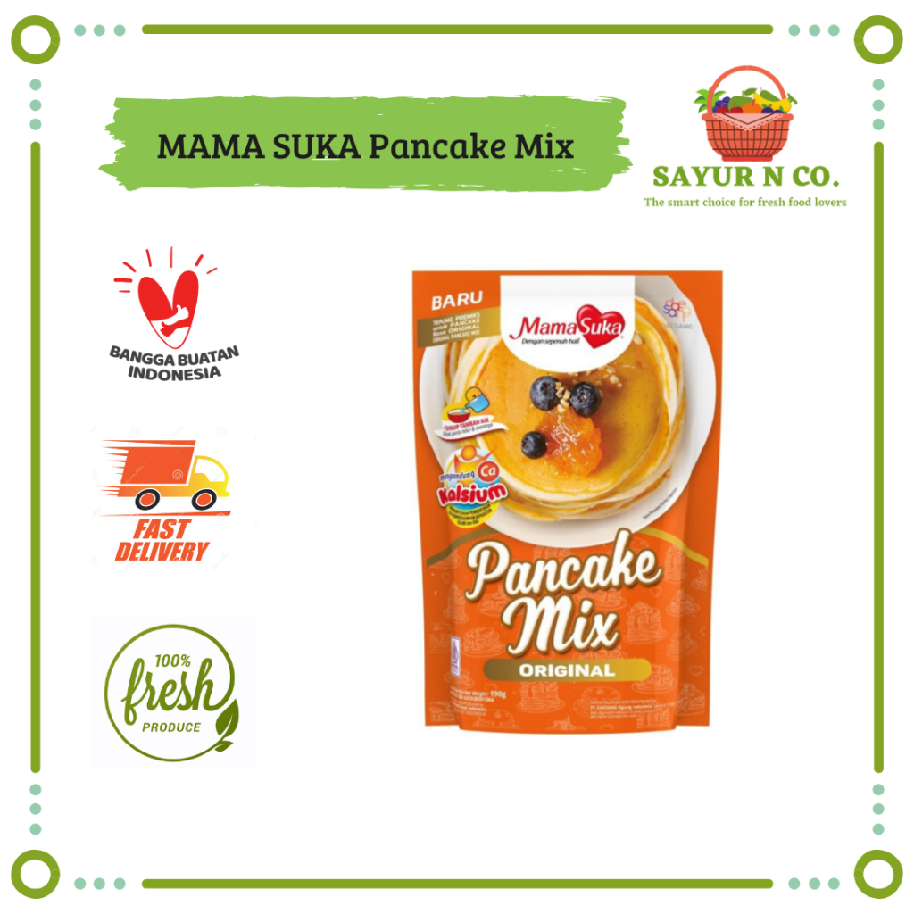 

MAMA SUKA Pancake Mix - Tepung Pancake Instant | Sayur N Co Bekasi