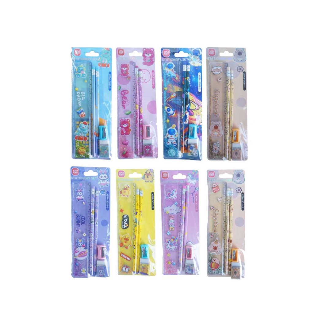 

FANCY - SET ALAT TULIS /PAKET ALATA TULIS SEKOLAH / STATIONEY SET XPM-3011-X KARAKTER