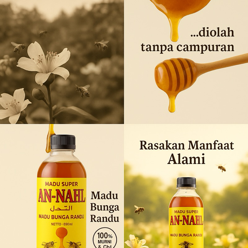 

Madu Murni bunga randu An-Nahl