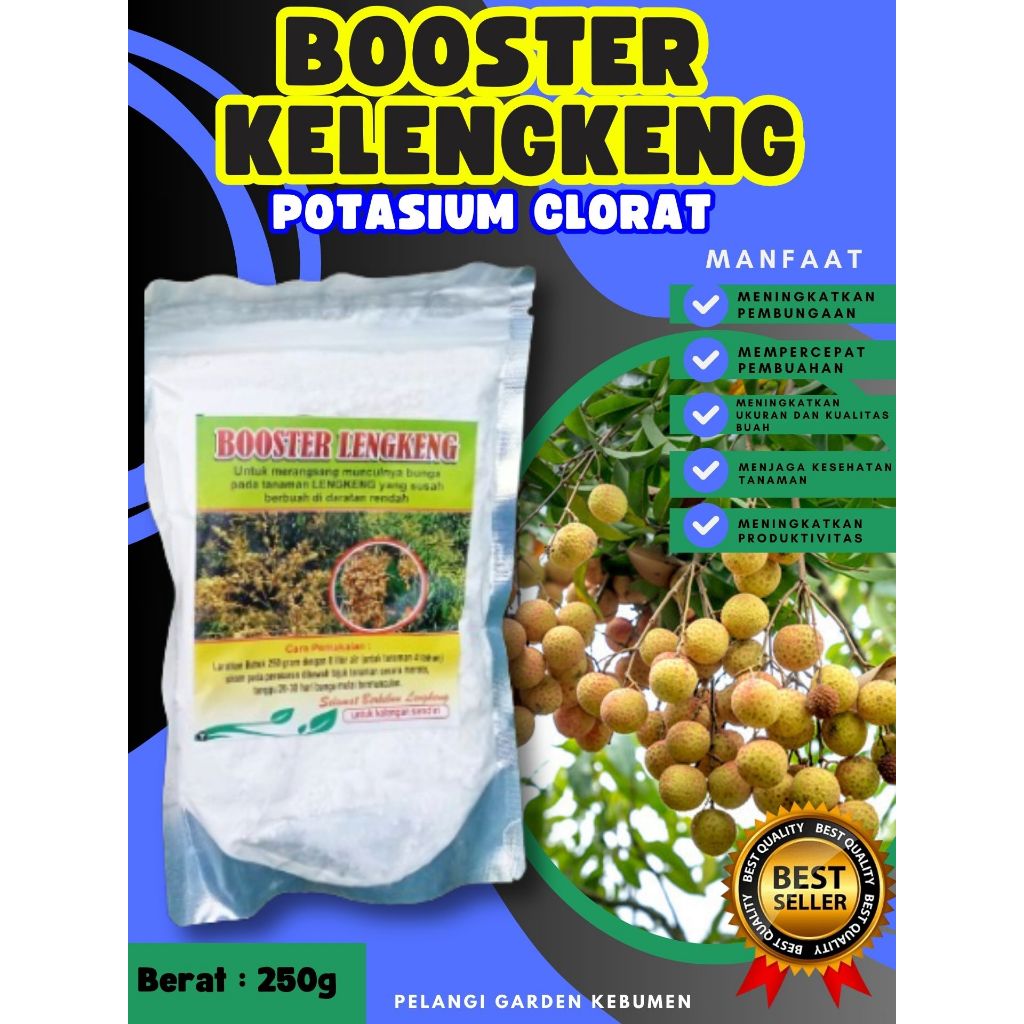 PROMO ! Pupuk Buah Kelengkeng Murni 1Kg, Pupuk Buah Kelengkeng Merah, Pupuk Buah Kelengkeng Matalada