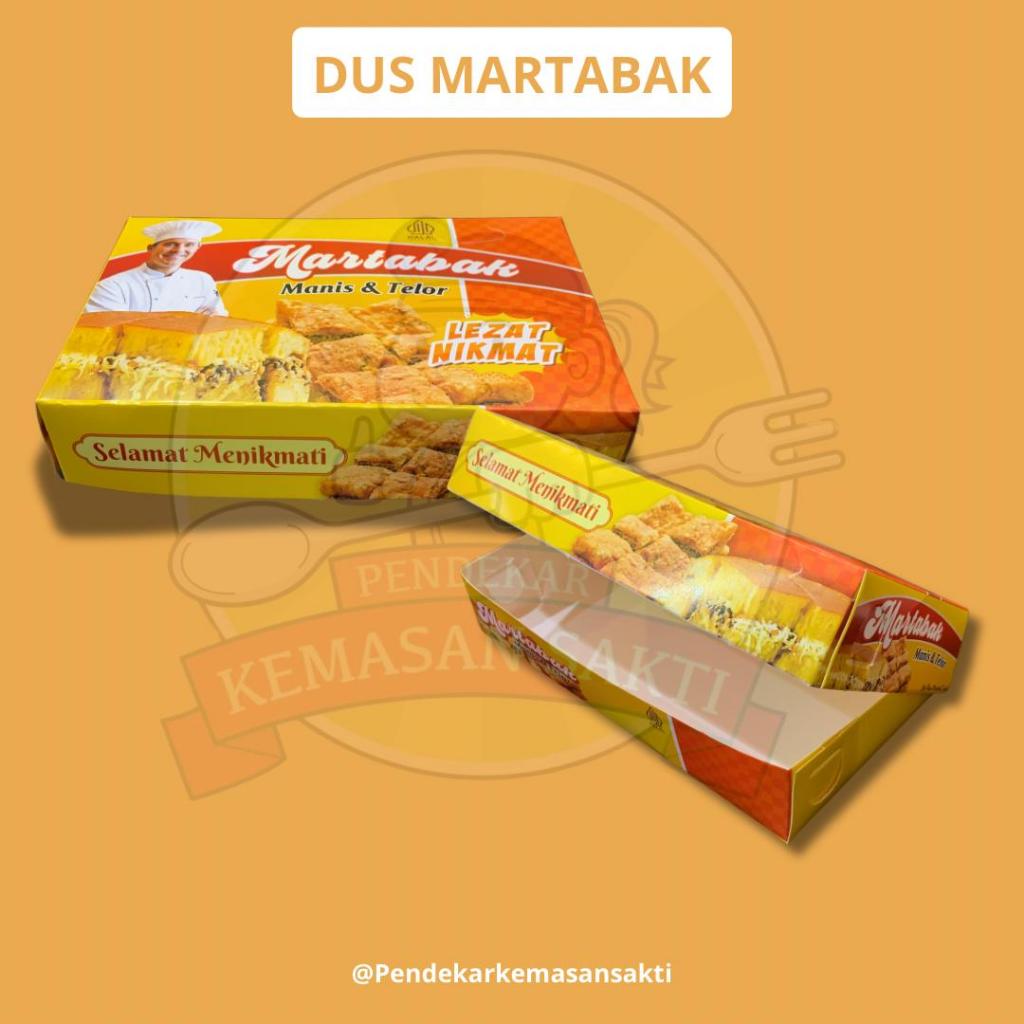 

Dus Martabak / Box Martabak / Dus Martabak Motif Laminasi isi 100