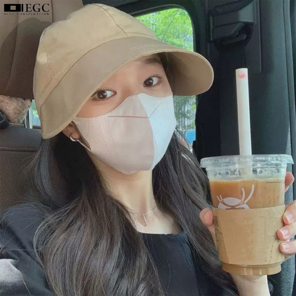 HOT SALE ( HAND MADE )TOPI WANITA KOREA STYLE TOPI VISOR PANJANG ANTI UV TOPI OLAHRAGA TOPI