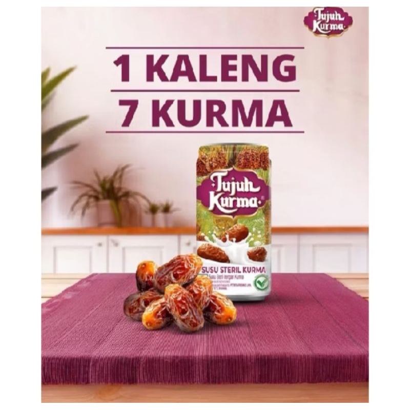 

Susu Steril 7 kurma 189ml