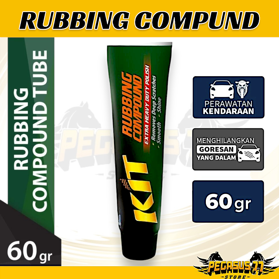 OBAT AMPUH POLES MOTOR MOBIL KIT RUBBING COMPOUND 60GR