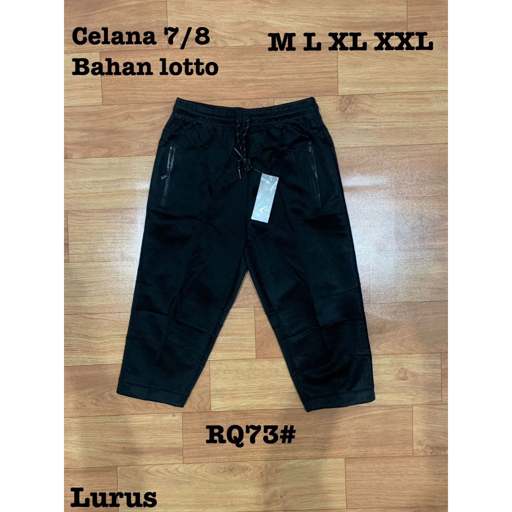 CELANA PENDEK OLAHRAGA LOTTO LURUS 7/8 GRADE ORI #RQ73