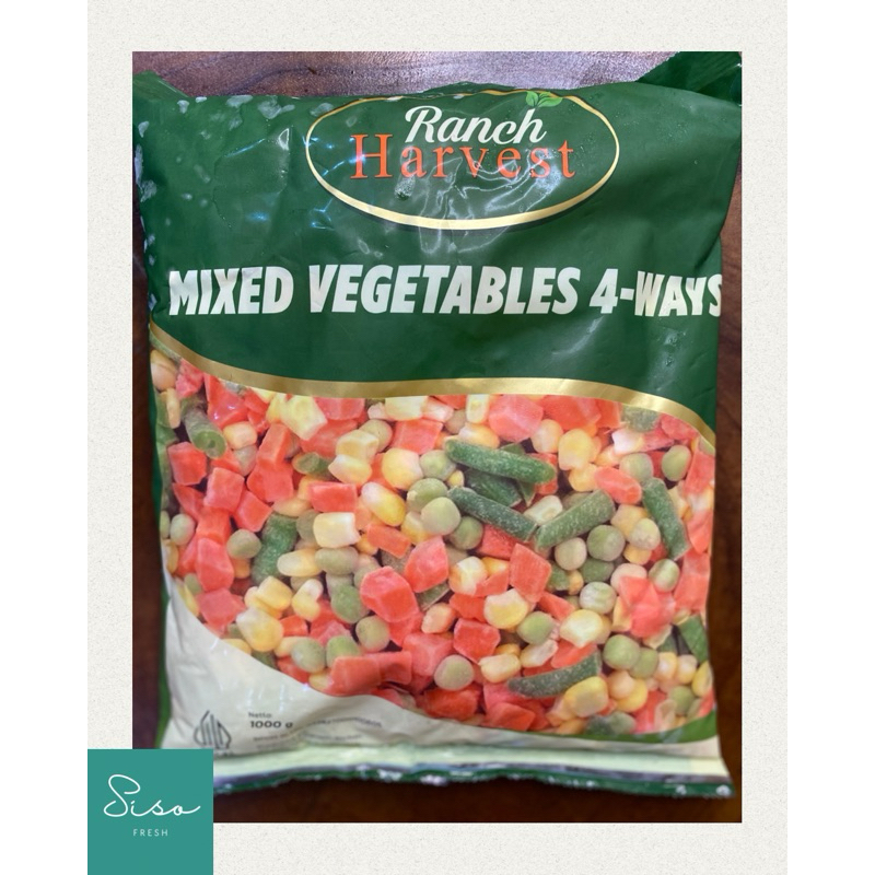 

Mixed Vegetables 4 Ways / Frozen Mix Vegetable 1 kg