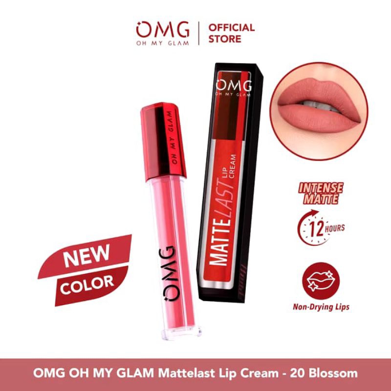 OMG Lip Cream Matte Oh My Glam Matte Kiss Lip Cream - 20