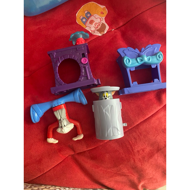 4pc barang mcd mainan mcd jadul bagus