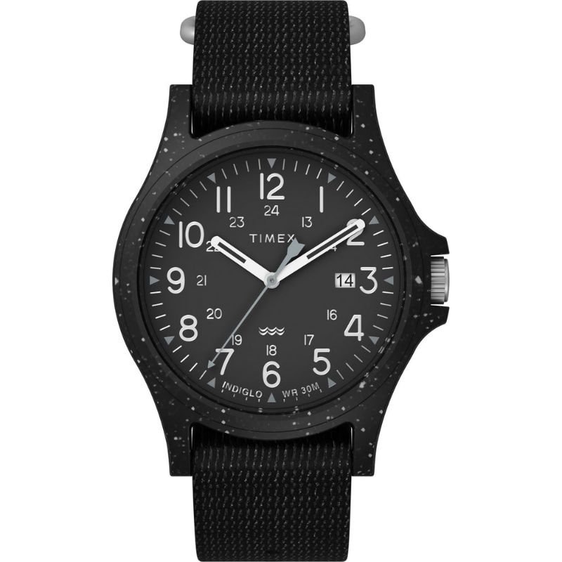Jam Tangan TIMEX TW2V81900X5 Military Indiglo Original