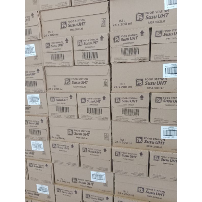 

RB Susu UHT Food Station Rasa Cokelat 1 Dus Isi 24Pcs