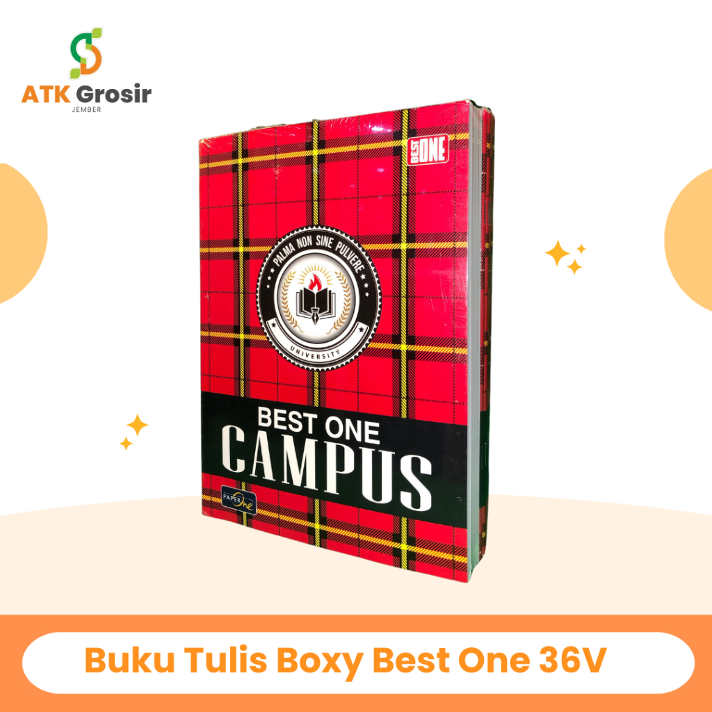 

Buku Tulis Boxy BEST ONE 36 Lembar (1 Pack Isi 10 Buku) (S:PAK)