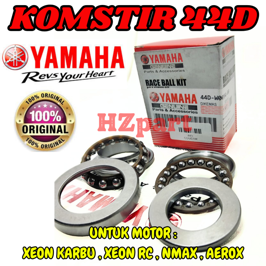KOMSTIR YAMAHA KODE-44D ASLI ORIGINAL COMSTIR YAMAHA XEON/NMAX/XEON RC KUALITAS PRESISI ORIGINAL YPG