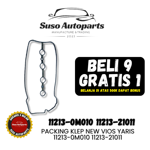 PACKING KLEP NEW VIOS YARIS 11213-OMO10 11213-0M010 11213-21011
