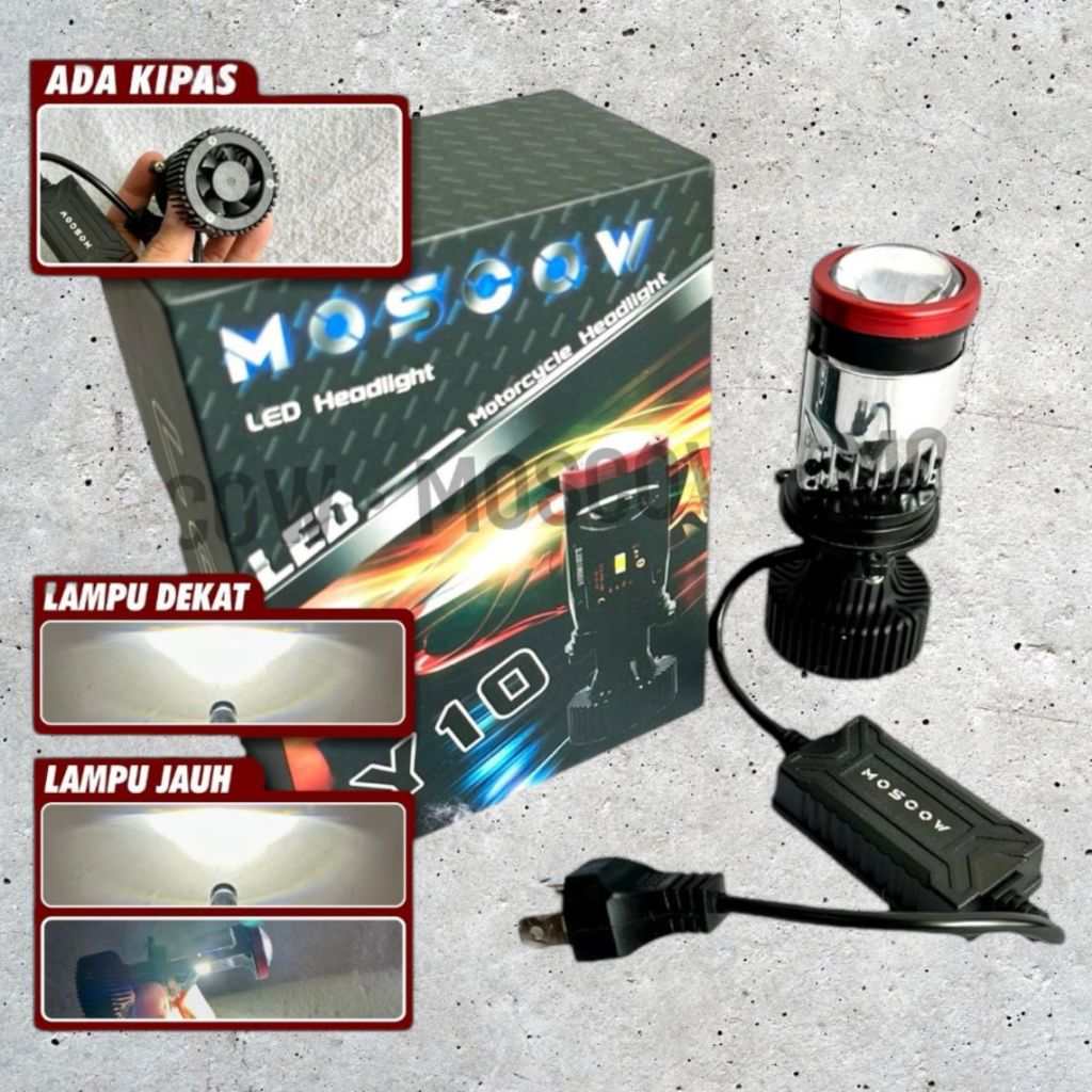 LAMPU MINI MODEL Y10 PROJECTOR PROJIE Y10 / LAMPU LED MOBIL MOTOR H4 MINI PROJECTOR PROJIE WARNA SUP