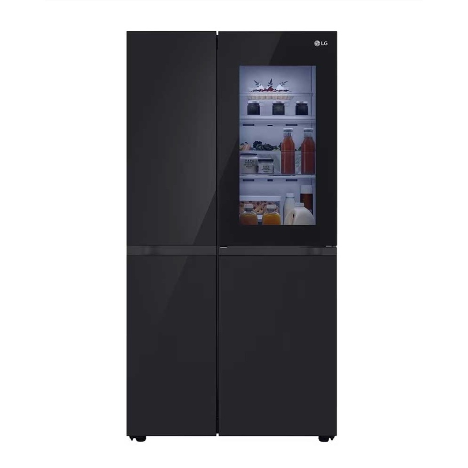 LG KULKAS INSTAVIEW SIDE BY SIDE REFRIGERATOR GCQ257SGVL