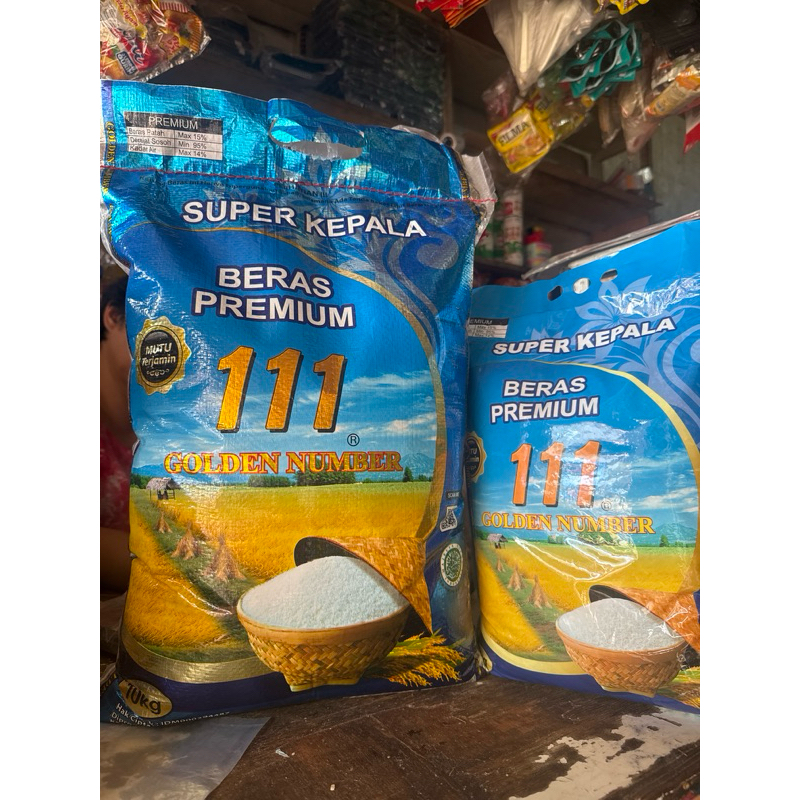 

Beras 111 Golden Number Premium 5 kg, 10 kg