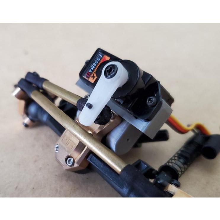 SCX24 4-Link Servo Mount for Emax. Mounting. Sparepart dan Aksesoris RC Car Adventure MN WPL Mobil-m