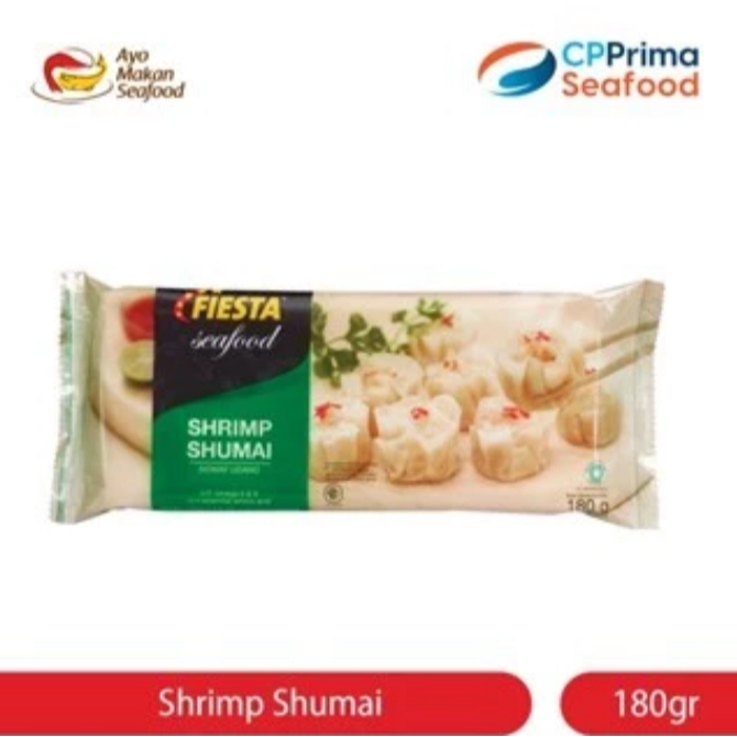 

Fiesta Seafood Shrimp Shumai Siomay Udang 180 Gr / Siomay Udang Fiesta