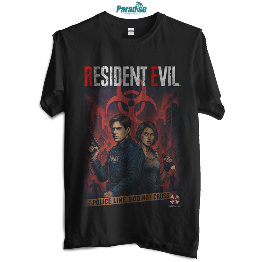 PARADISE Baju Kaos Game - Resident Evil