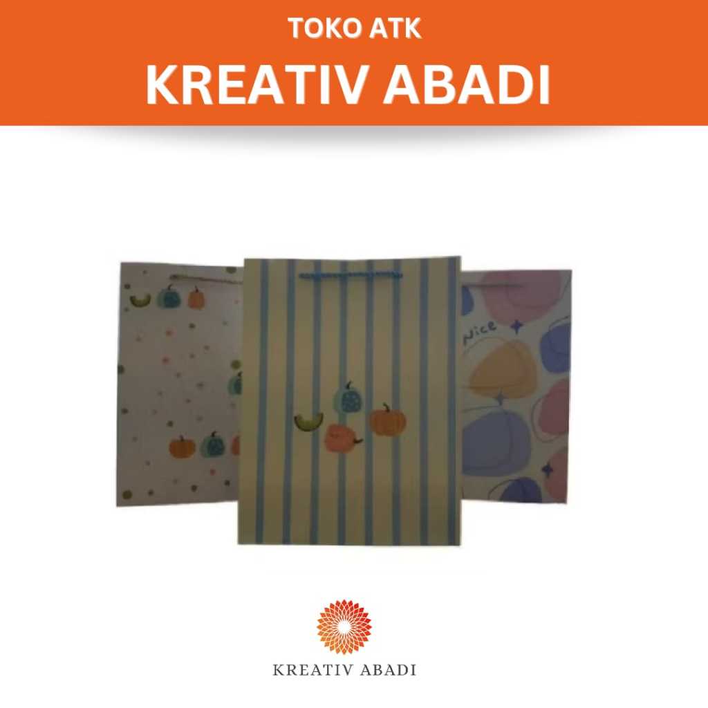 

Paper Bag Glossy Premium Motif Tali / Paper Bag Party