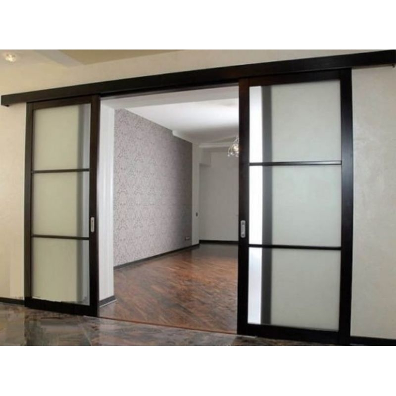 PINTU SLIDING ALUMINIUM KACA