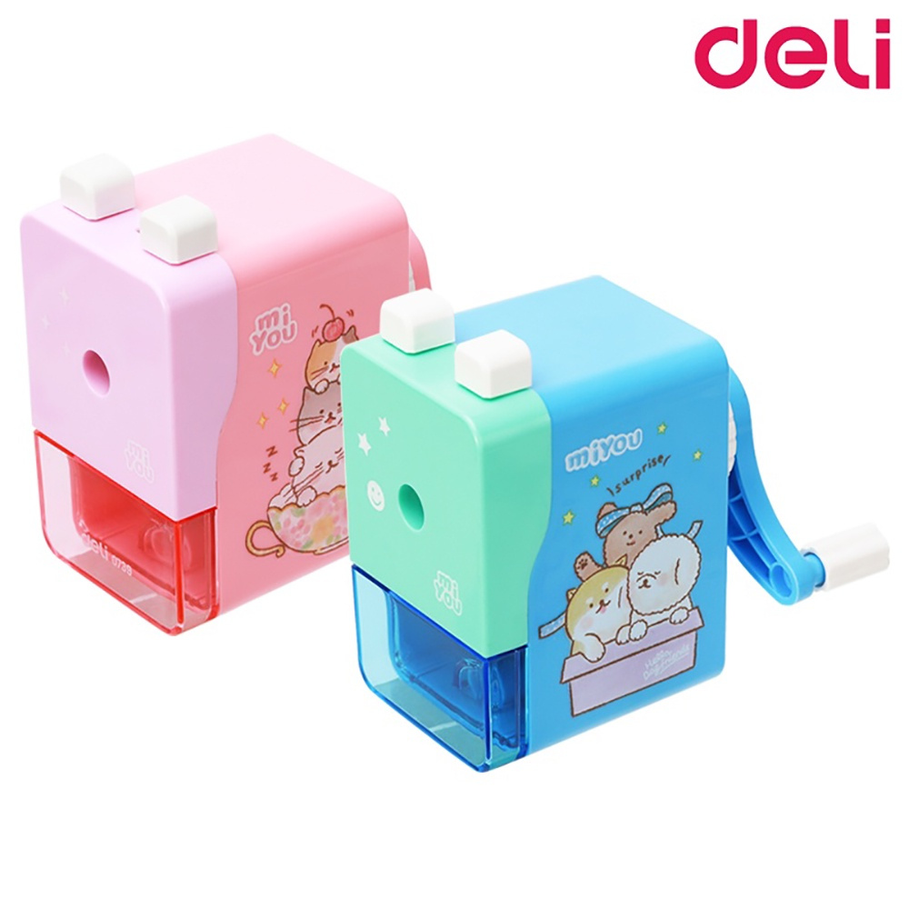 

Deli Rotary Pencil Sharpener Rautan Pensil 0739