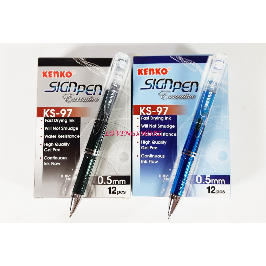 

PULPEN KENKO SIGN PEN KS-97 Executive 0.5 mm Pen Gel Tahan Air
