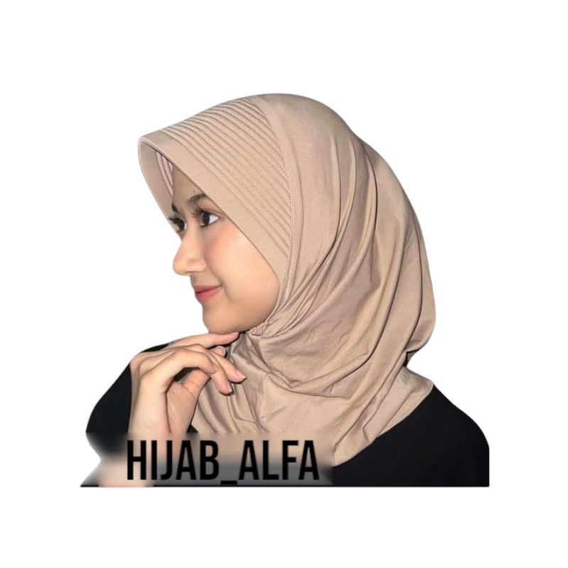 Hijab sport jersey untuk olahraga sport jersey Ukuran M