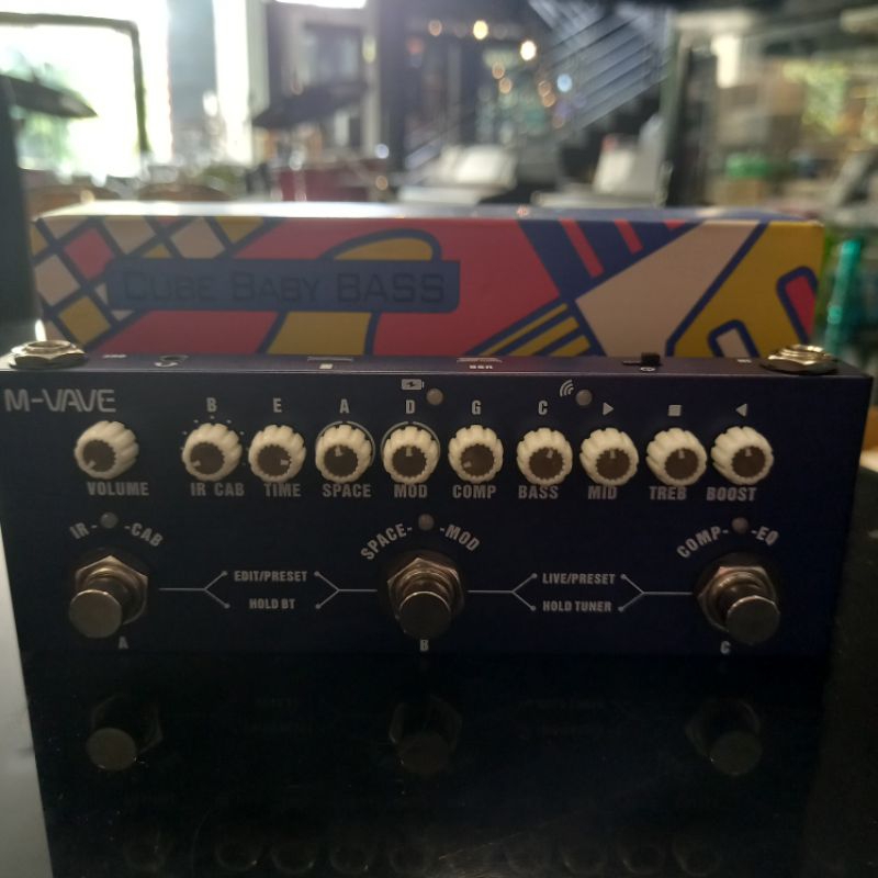 M-vave cube baby bass electik bass