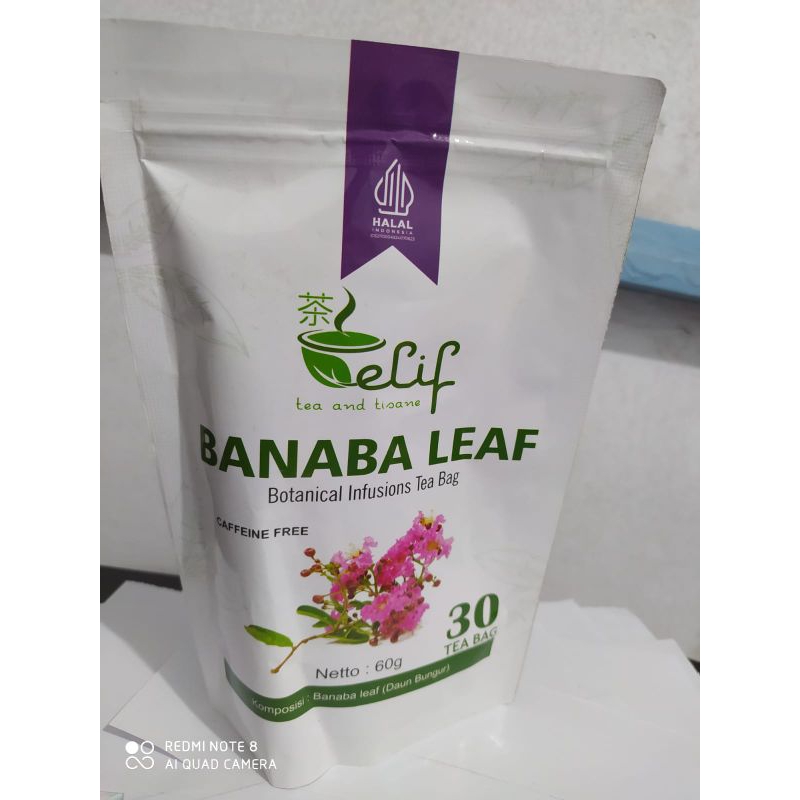 

banaba leaf tea : teh daun banaba untuk diabetes (30 tea bag)
