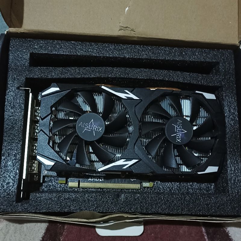 VGA RX 580 8 GB AISURIX BEKAS NORMAL