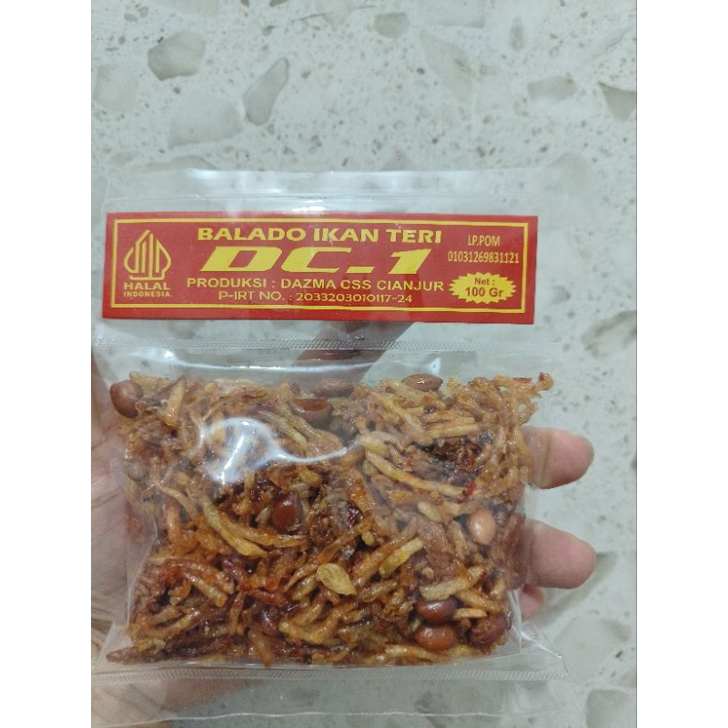 

Balado Teri Kacang Kentang DC 1 Kemasan 100 Gram