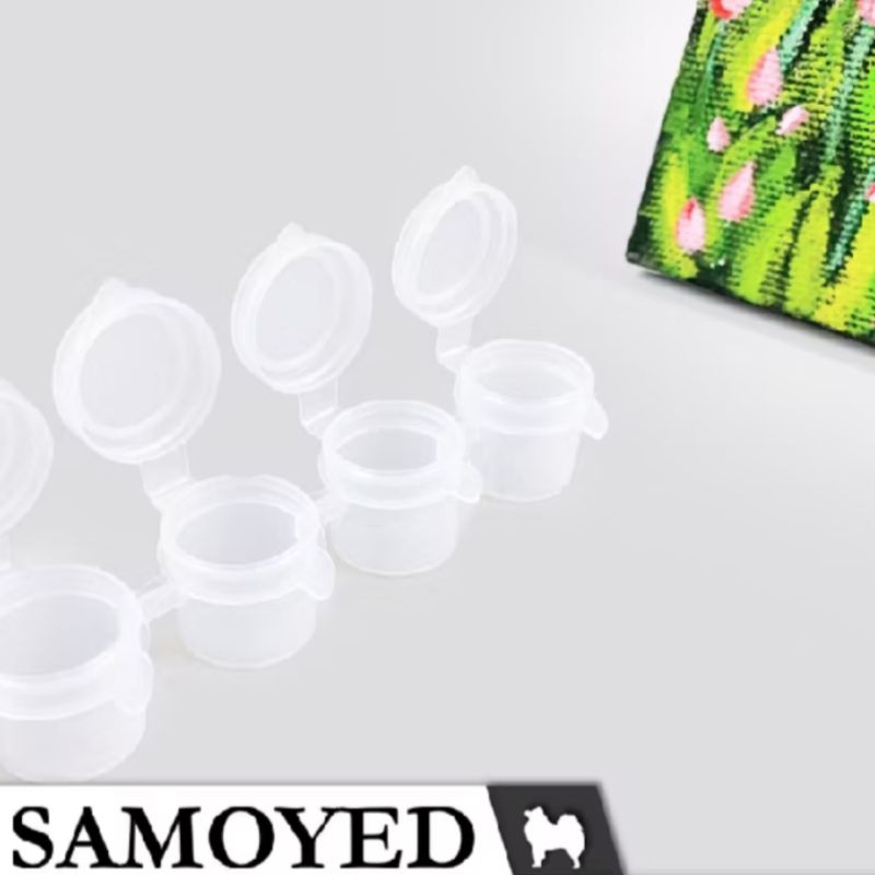 

Tempat Cat Air/ Cat Acrylic/ Wadah Cat 3ml