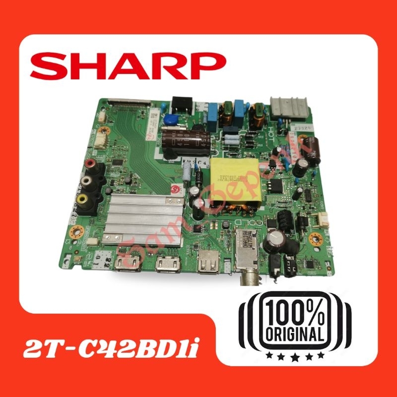 MB MAINBOARD TV LED SHARP 2T-C42BD1i 42BD1i 2T C42BD1I 2T C42BD1i