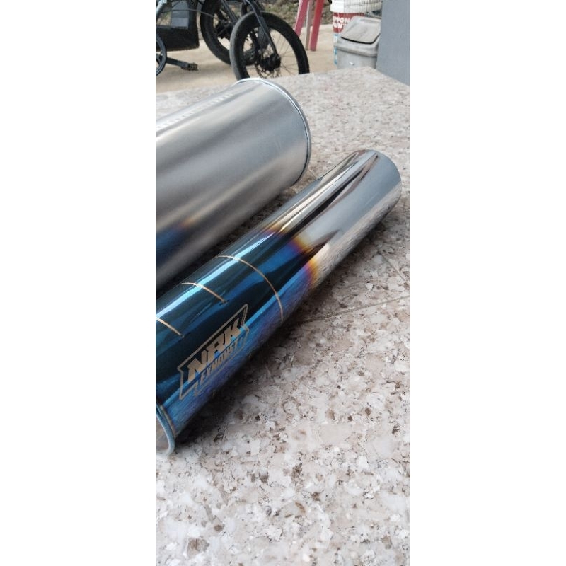 KNALPOT BRONG TABUNG+CORONG STENLIS, BUAT PMAKEAN TRUK