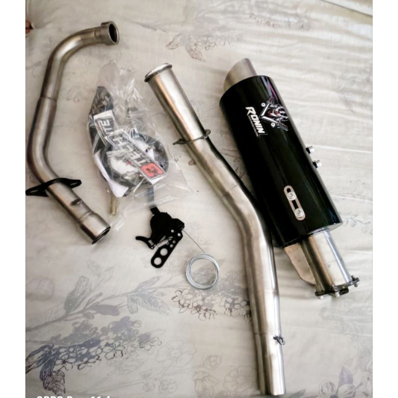 KNALPOT 3TECH RONIN KATANA NEXT GEN SERIES UNTUK R15 V2 V3 V4 BARANG GRESS