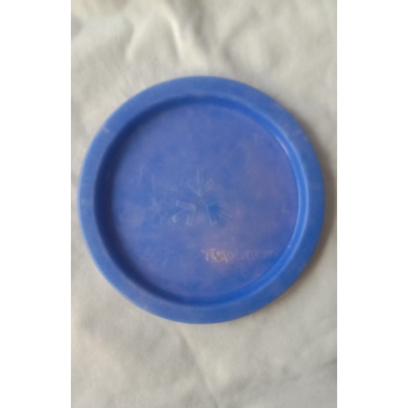 pl bekas tutup  13 cm seal mosaic canister moscan tupperware toples tuppy asli jadul seken second wa