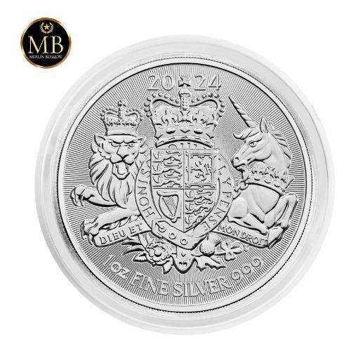 KOIN SILVER 1 OZ UNITED KINGDOM ROYAL ARMS THN 2025