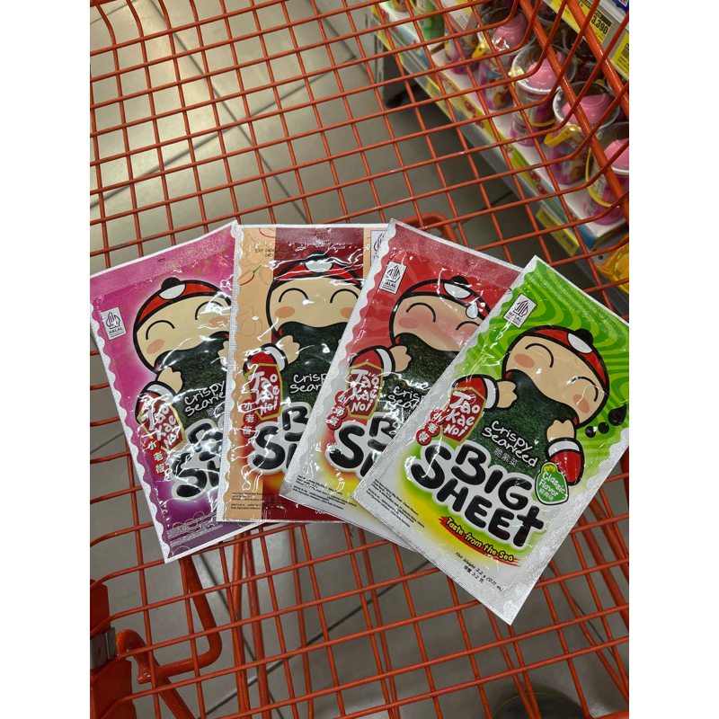 

Tae Kae Noi Big Sheet crispy seaweed 3,2gram
