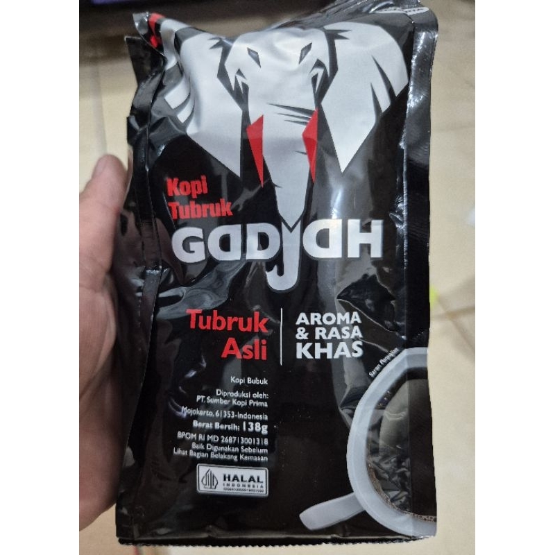 

Kopi Gadjah ASLI PCH 138 gr.