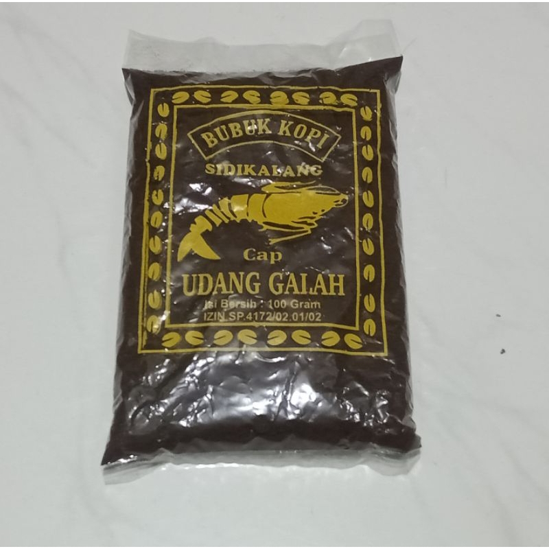

KOPI BUBUK SIDIKALANG CAP UDANG GALAH ( ISI 5 pack )