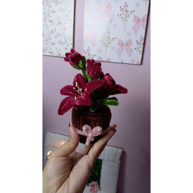 bunga hias/bunga aesthetik/perintilan kamar/hiasan kamar