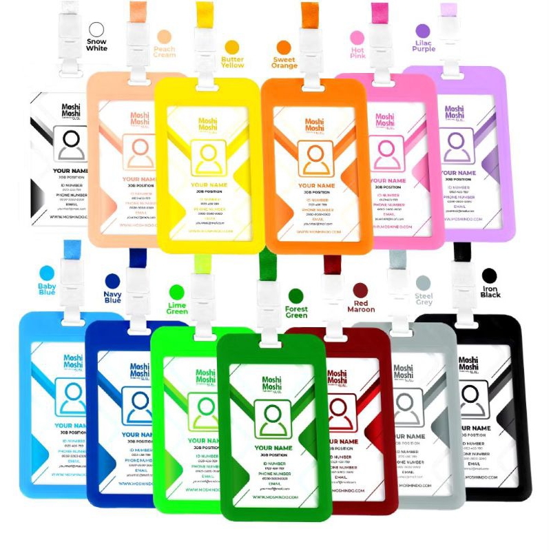 

ID Card Holder 1Pcs - Warna Random