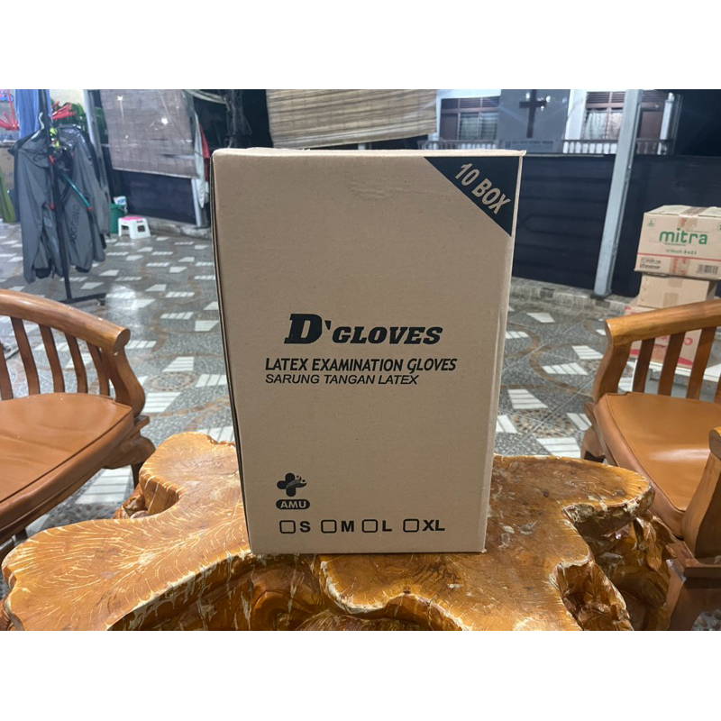 

Kardus 27 cm x 22 cm x 43 cm (300) Bekas D Gloves Single Wall