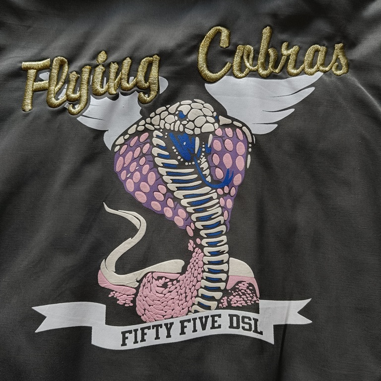 55 DSL Flying Cobras Flight Jacket S