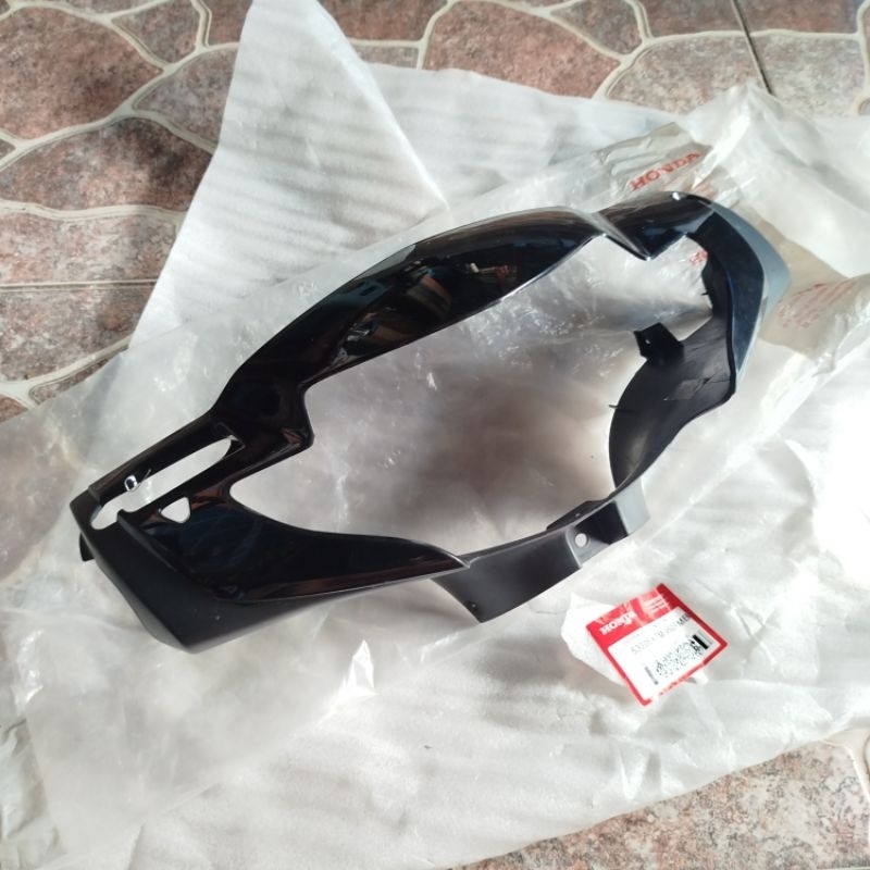 Batok Cover Lampu Depan Honda Supra X 125 cakram Hitam Original 53205-KTM-950FMB