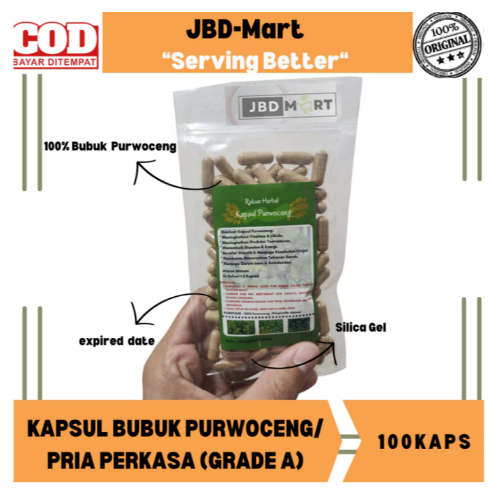 

Kapsul Purwoceng Isi 100 Kapsul / Meningkatkan Vitalitas & Libido, Meningkatkan Vitalitas & Libido, dll