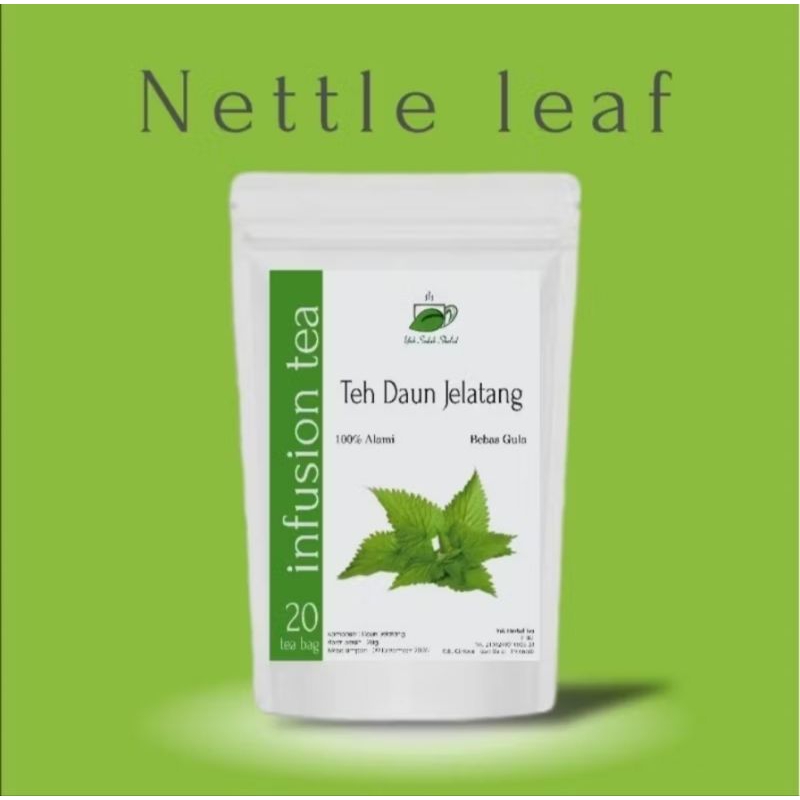 

TEH DAUN JELATANG/NETTLE LEAF TEA 100%organik ( 20 tea bag )