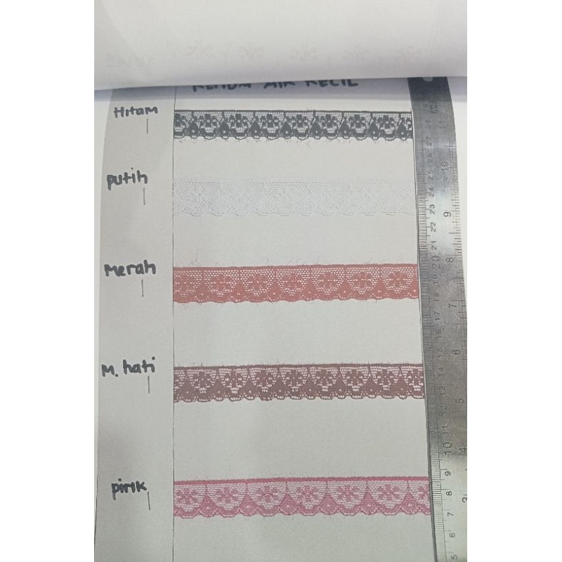 Renda Air Kecil 2cm